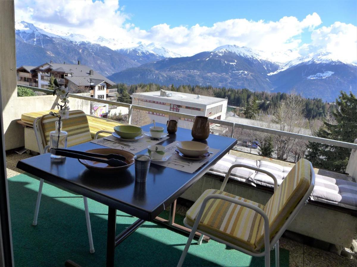 Studio Jeanne D'Arc-11 By Interhome Crans-Montana Exteriör bild